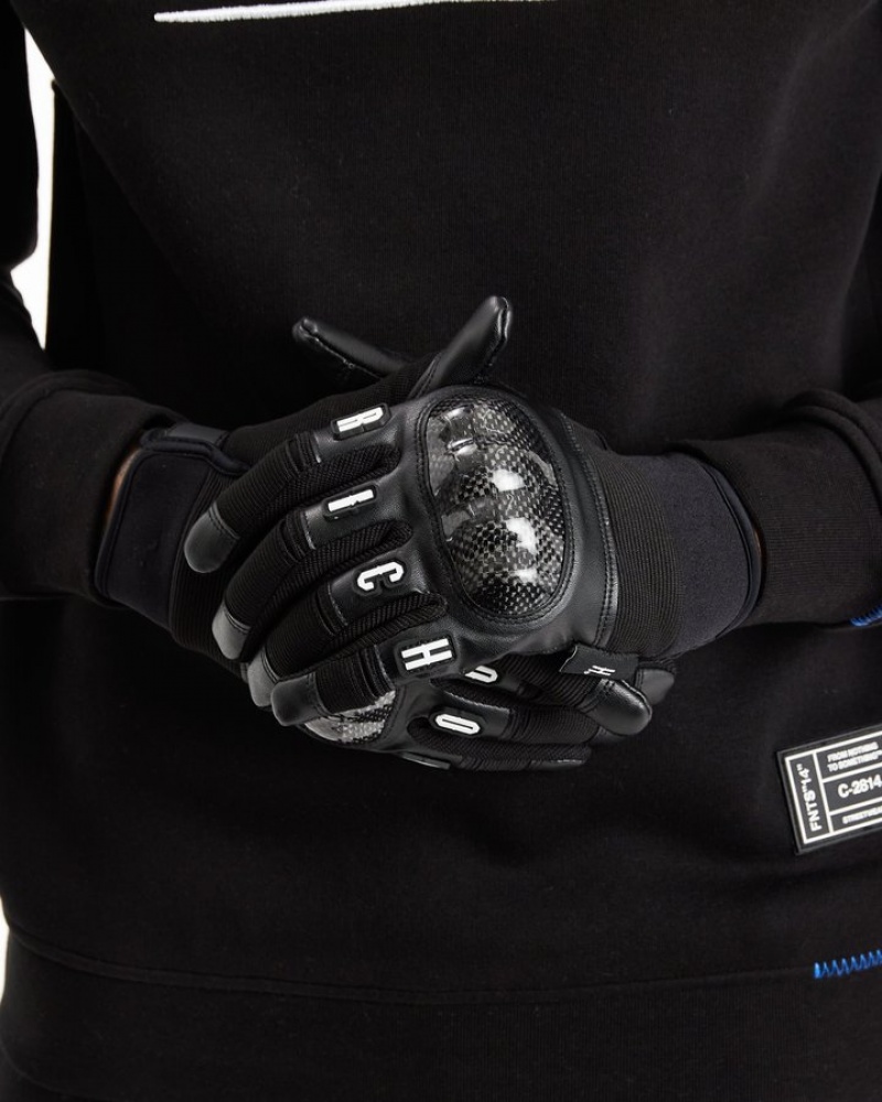 Black/White Hoodrich OG Tactical Gloves Gloves and Scarves | 5078-AXLUI