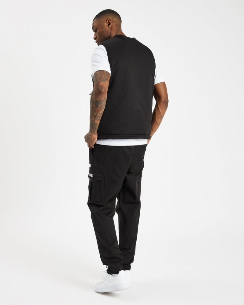 Black/White Hoodrich OG Trek V2 Cargo Pants Cargo Pants | 1678-GQESO