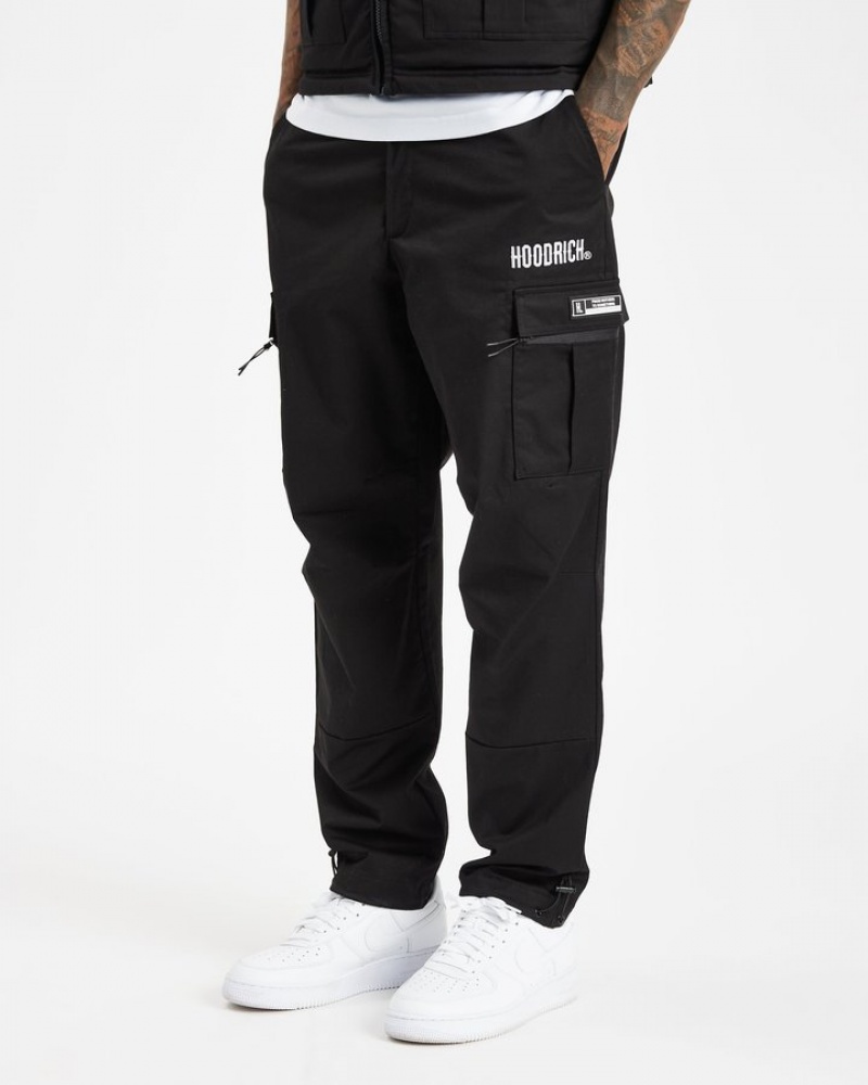 Black/White Hoodrich OG Trek V2 Cargo Pants Cargo Pants | 1678-GQESO