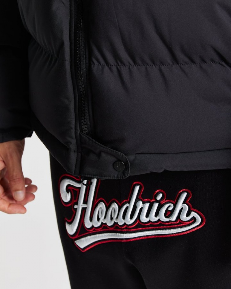 Black/White Hoodrich Phenom Jacket Outerwear | 7829-YIAGF