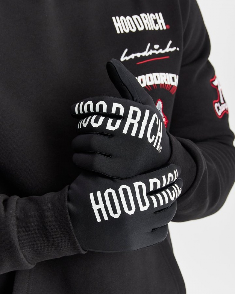 Black/White Hoodrich Target Gloves Gloves and Scarves | 7850-MIWBD