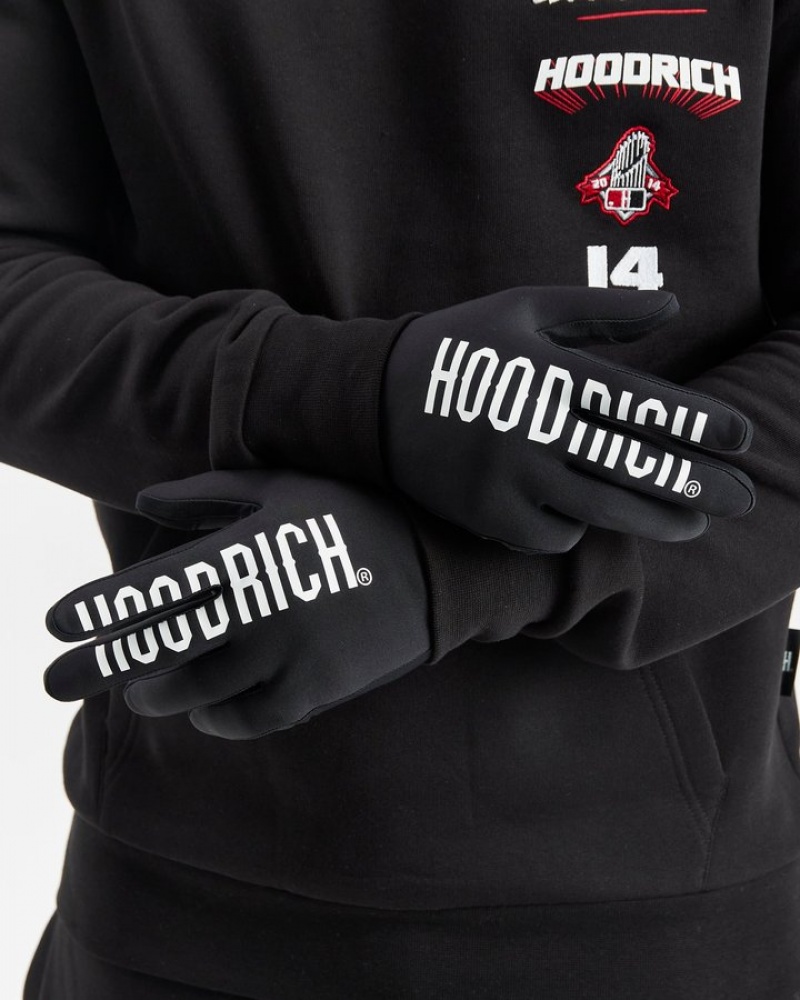 Black/White Hoodrich Target Gloves Gloves and Scarves | 7850-MIWBD