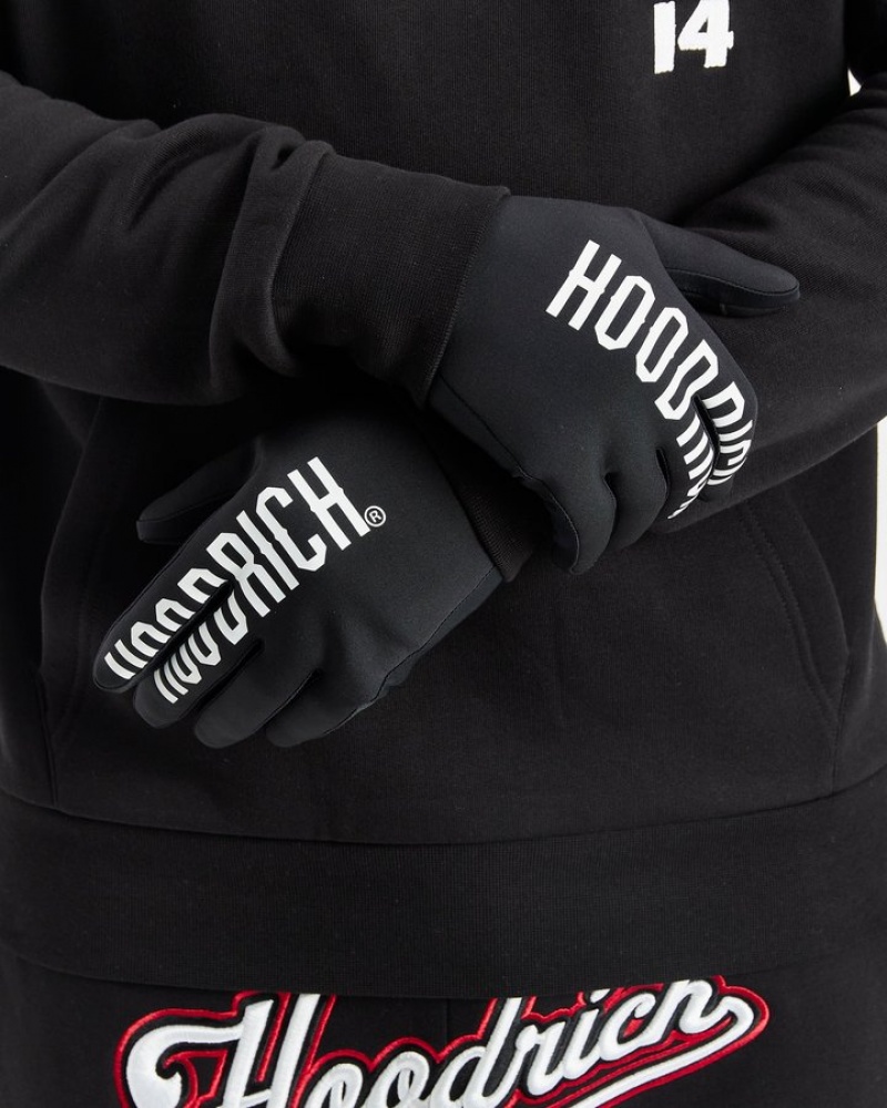 Black/White Hoodrich Target Gloves Gloves and Scarves | 7850-MIWBD