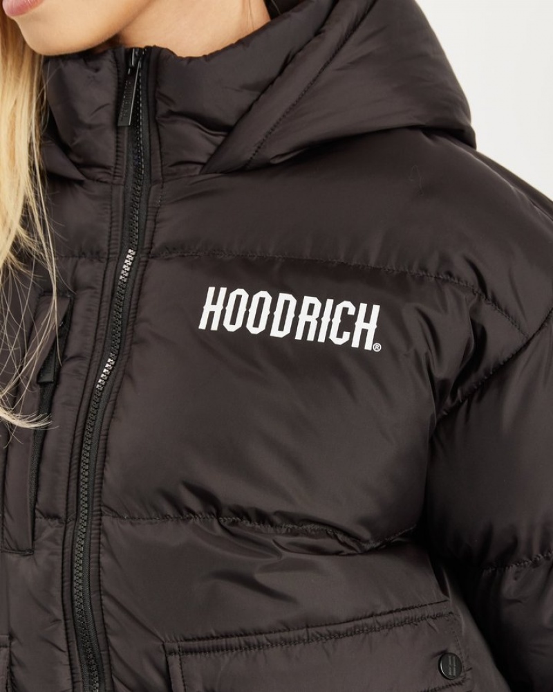 Black/White Hoodrich Thea Jacket Outerwear | 9342-EISCW