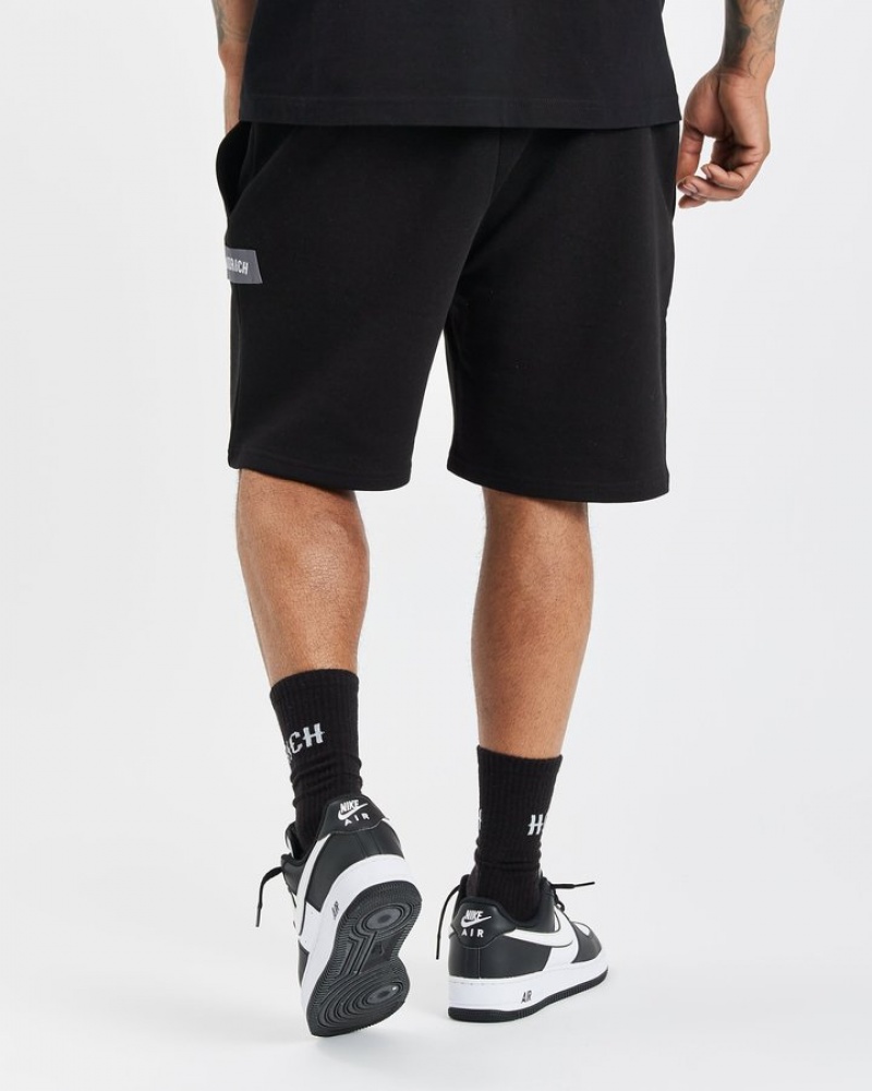 Black/White/déjà vu Blue Hoodrich OG Pacific V2 Shorts Shorts | 5168-CIJWO