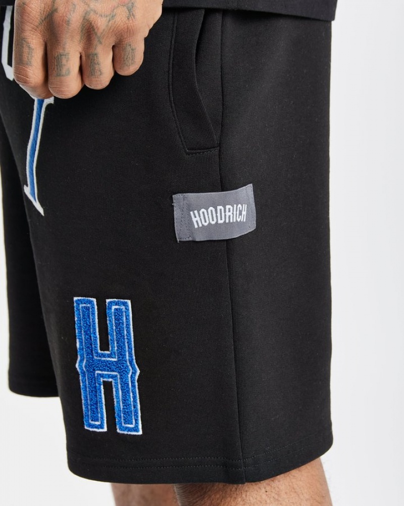 Black/White/déjà vu Blue Hoodrich OG Pacific V2 Shorts Shorts | 5168-CIJWO