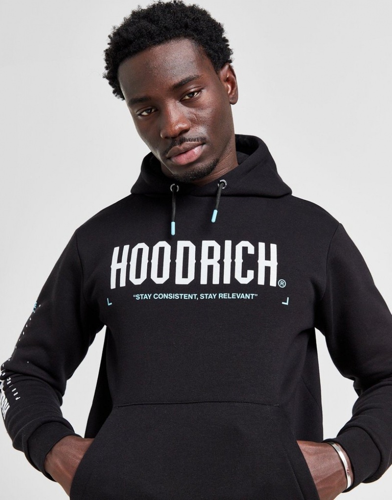 Black Hoodrich Akira Fumez Hoodie Hoodies | GHP-526814