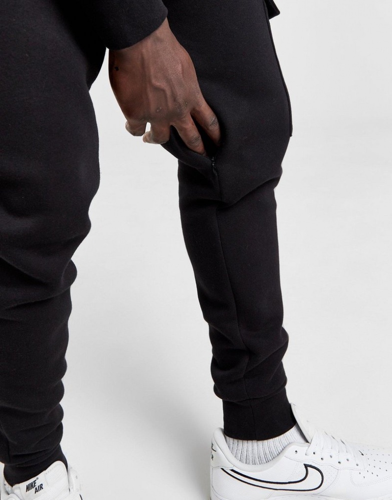 Black Hoodrich Akira Fumez Joggers Joggers | HWG-410687