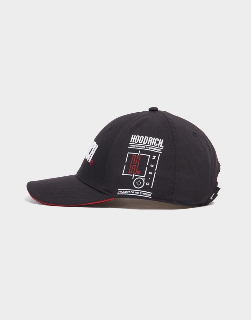 Black Hoodrich Akira V5 Cap Caps | BUS-614089