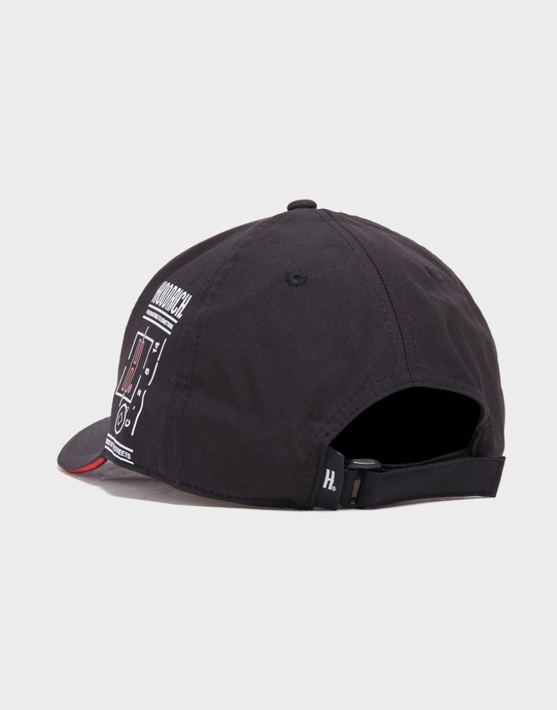 Black Hoodrich Akira V5 Cap Caps | BUS-614089