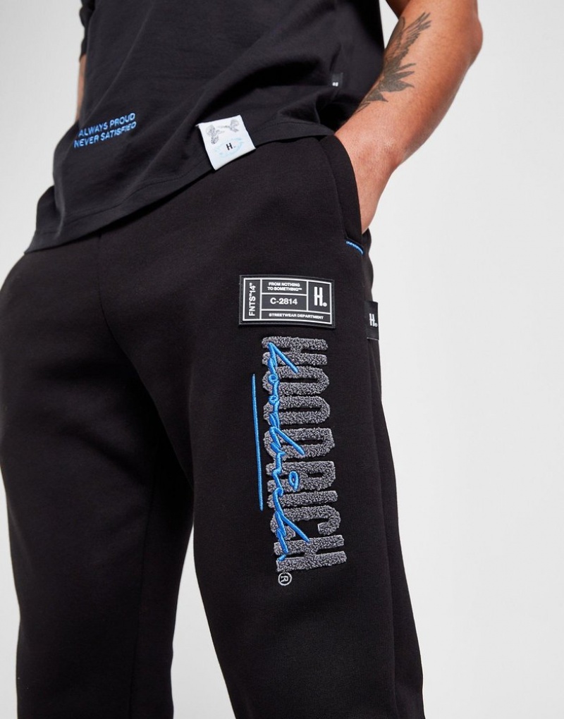 Black Hoodrich Blend Joggers Joggers | JMY-519638