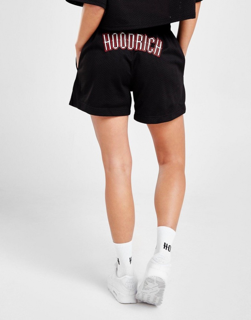 Black Hoodrich Court Poly Shorts Shorts | WJXLZV-391