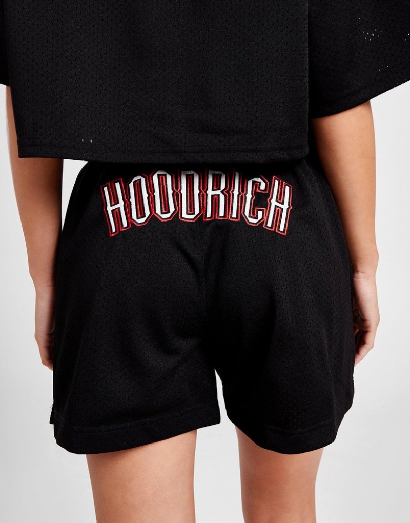 Black Hoodrich Court Poly Shorts Shorts | WJXLZV-391