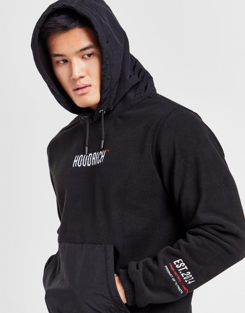 Black Hoodrich Everest Hoodie Hoodies | EAQ-871925