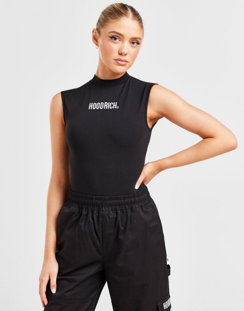 Black Hoodrich Extent Bodysuit Bodysuits | MLSYBF-715