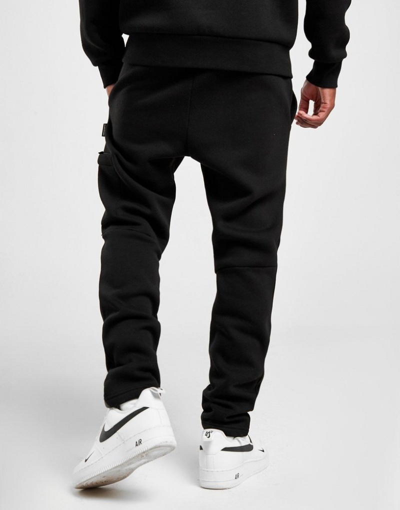 Black Hoodrich Heat Cargo Joggers Joggers | RNI-620859