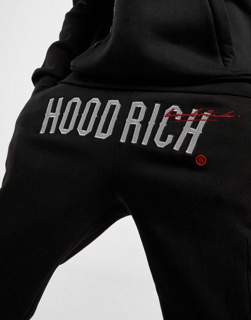 Black Hoodrich Heat Cargo Joggers Joggers | RNI-620859