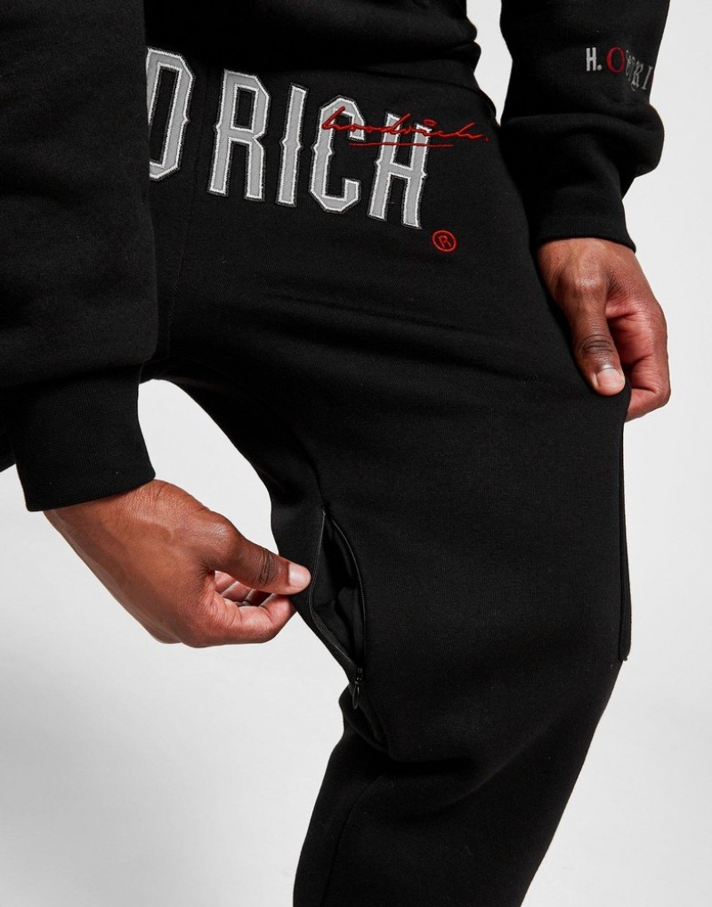 Black Hoodrich Heat Cargo Joggers Joggers | RNI-620859