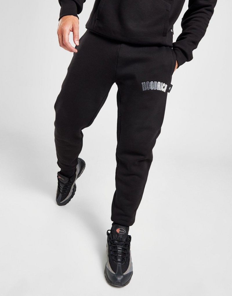 Black Hoodrich Kraze Joggers Joggers | NUC-854623