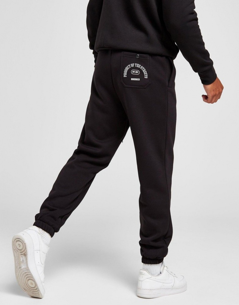 Black Hoodrich Phoenix Joggers Joggers | JHX-501362