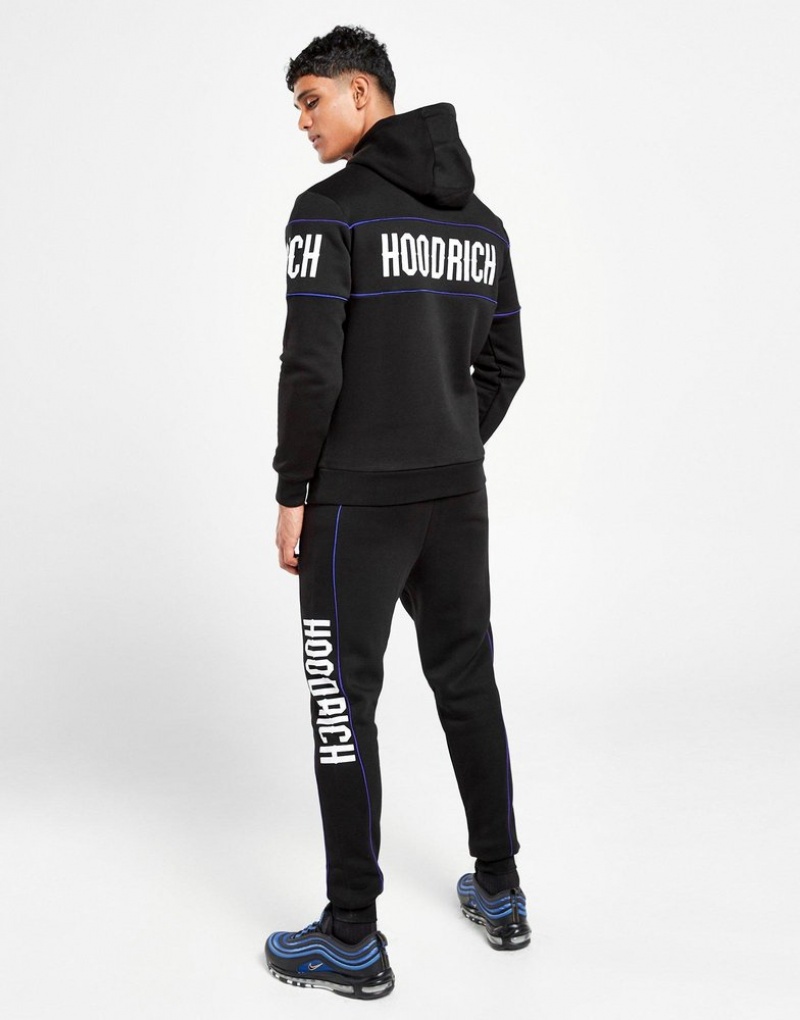 Black Hoodrich Repeat Tracksuit Tracksuits | STZ-401768 