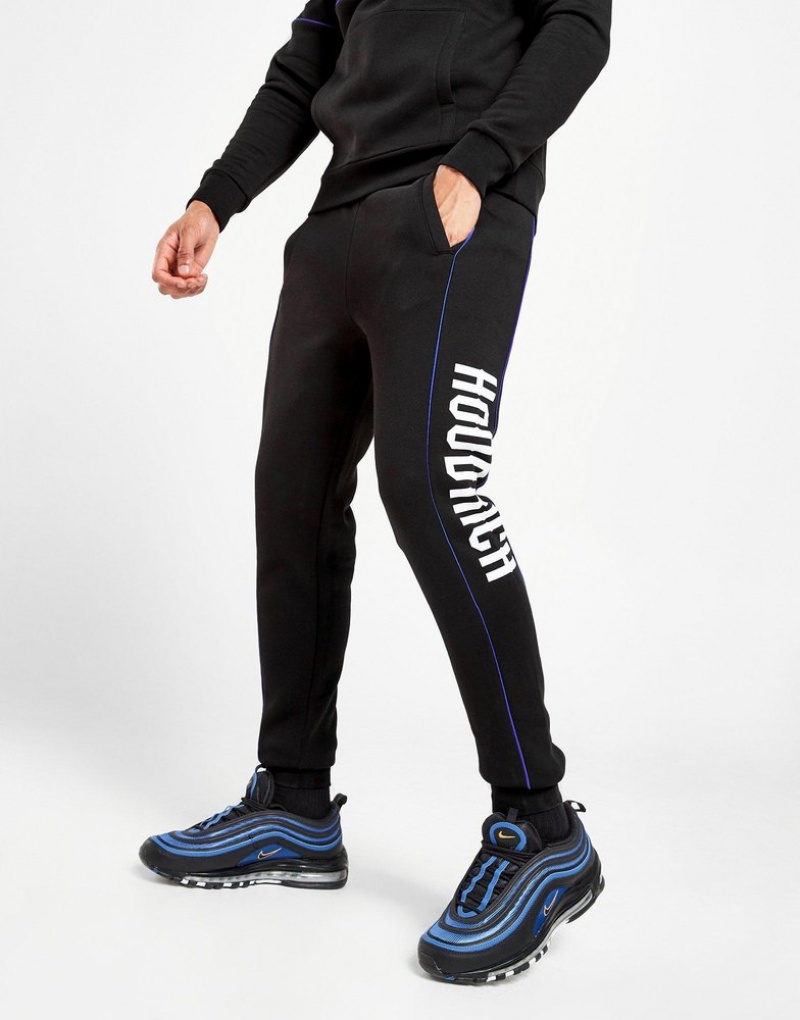 Black Hoodrich Repeat Tracksuit Tracksuits | STZ-401768 