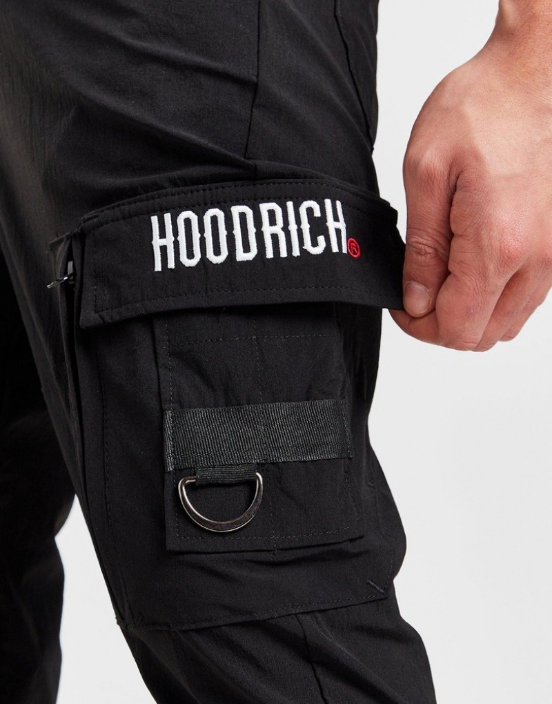 Black Hoodrich Shade Cargo Pants Cargo Pants | LET-168324