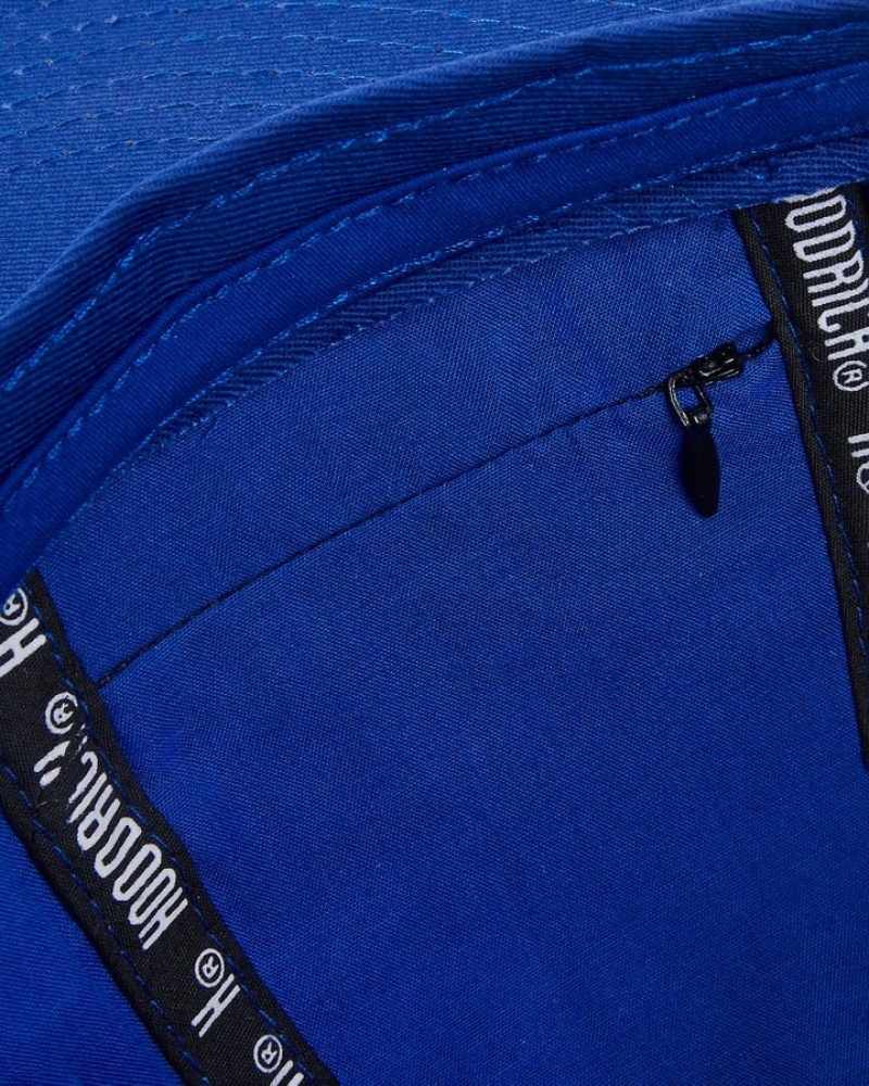 Blue/White Hoodrich OG Perform Snapback Cap Caps | 0927-SWHAX