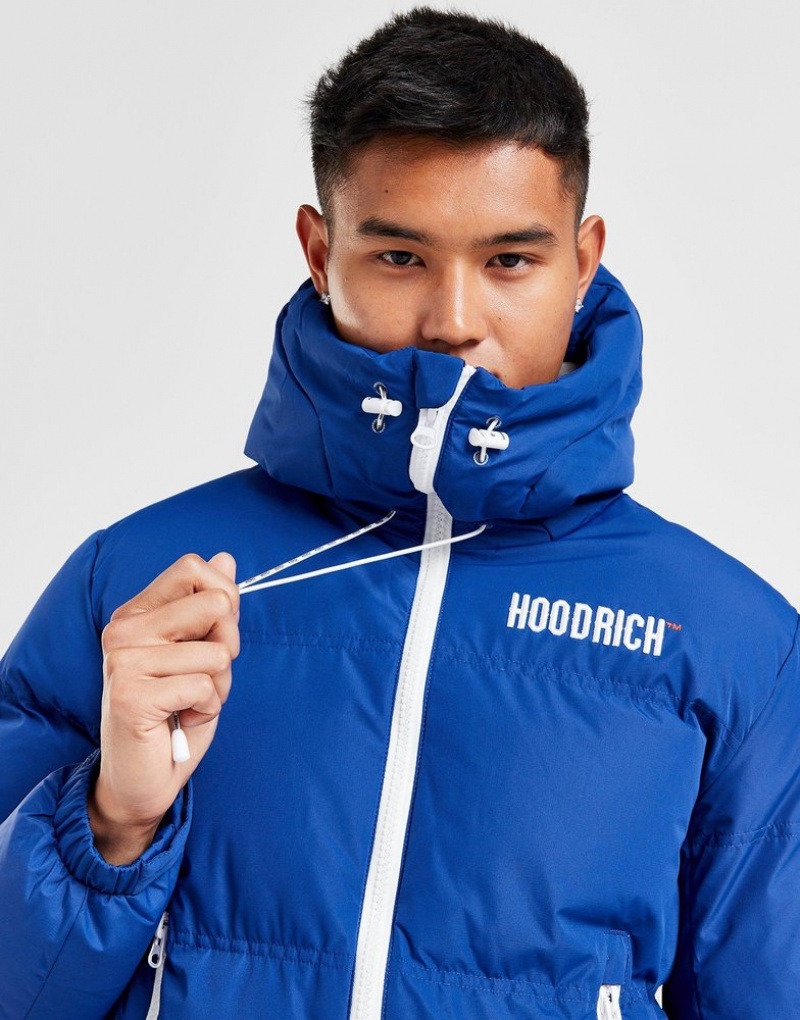 Blue Hoodrich Circuit Puffer Jacket Outerwear | VPE-310245