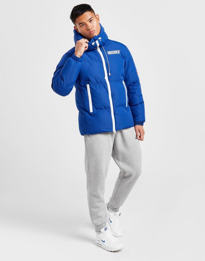 Blue Hoodrich Circuit Puffer Jacket Outerwear | VPE-310245