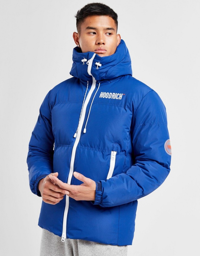 Blue Hoodrich Circuit Puffer Jacket Outerwear | VPE-310245