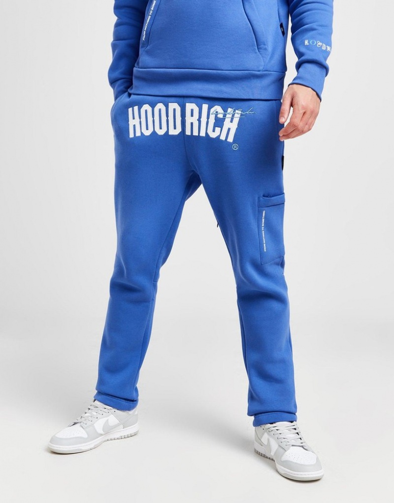 Blue Hoodrich Heat Cargo Joggers Joggers | RNA-265081