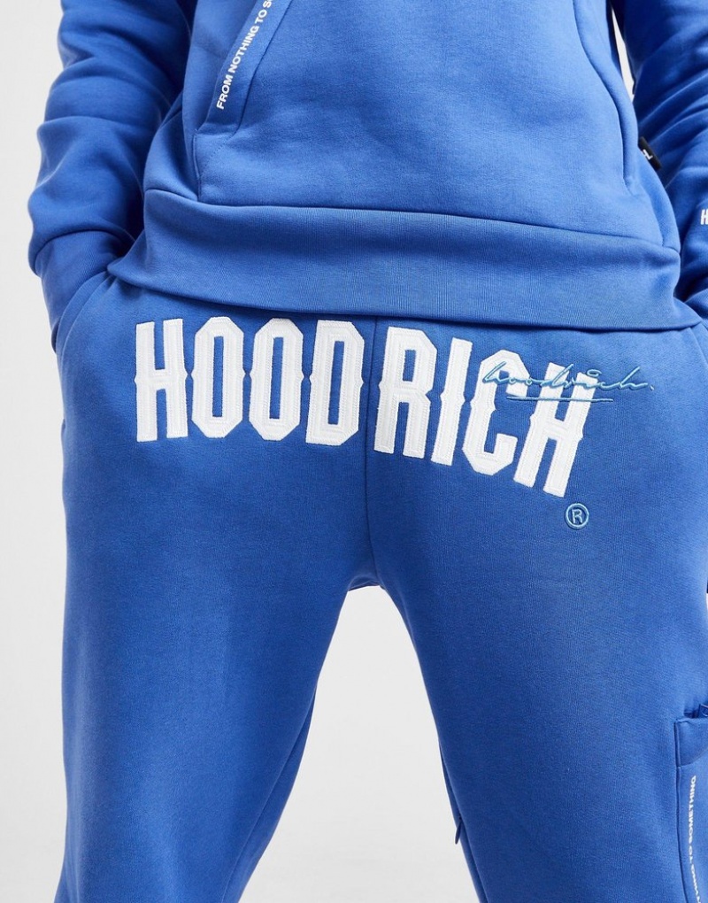 Blue Hoodrich Heat Cargo Joggers Joggers | RNA-265081