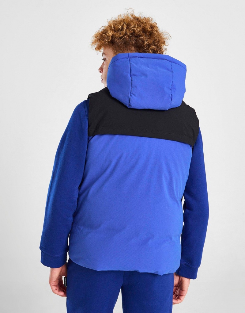 Blue Hoodrich Observe Gilet Junior Outerwear | GWXPTND-28