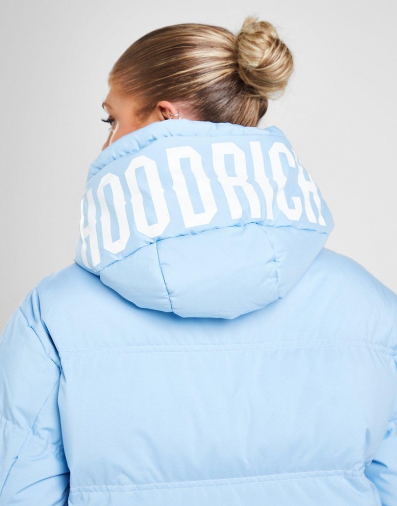 Blue Hoodrich Sienna Logo Jacket Outerwear | WSXTPL-340