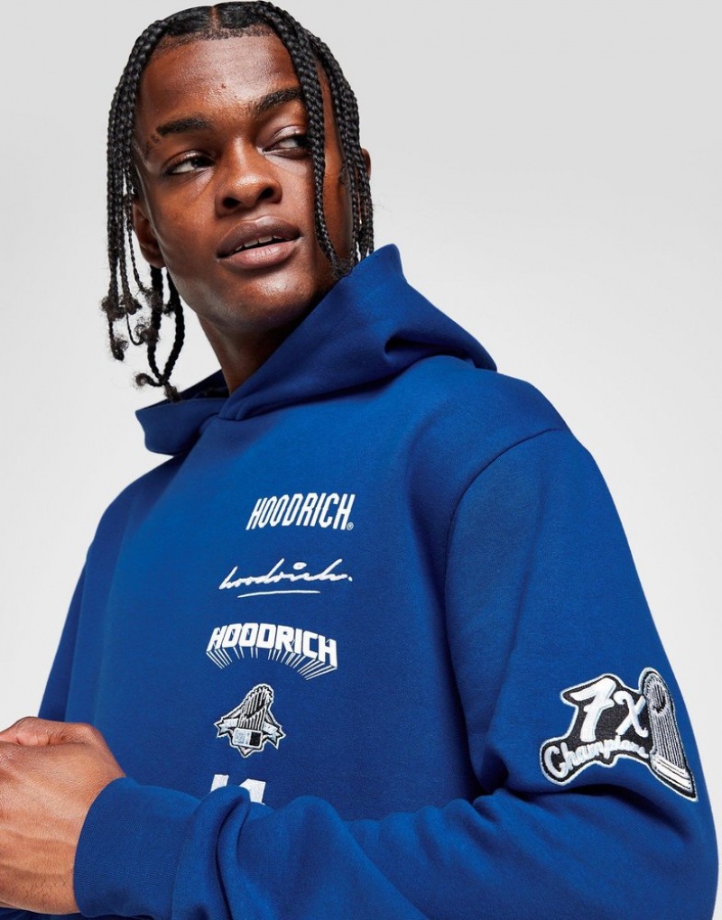 Blue Hoodrich Stadium Hoodie Hoodies | OBG-879125