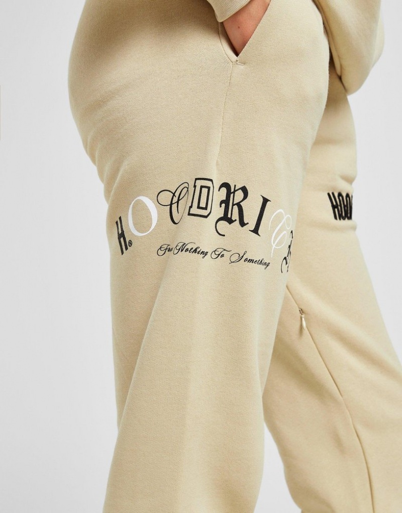 Brown Hoodrich Calor Joggers Joggers | YJLNKA-381