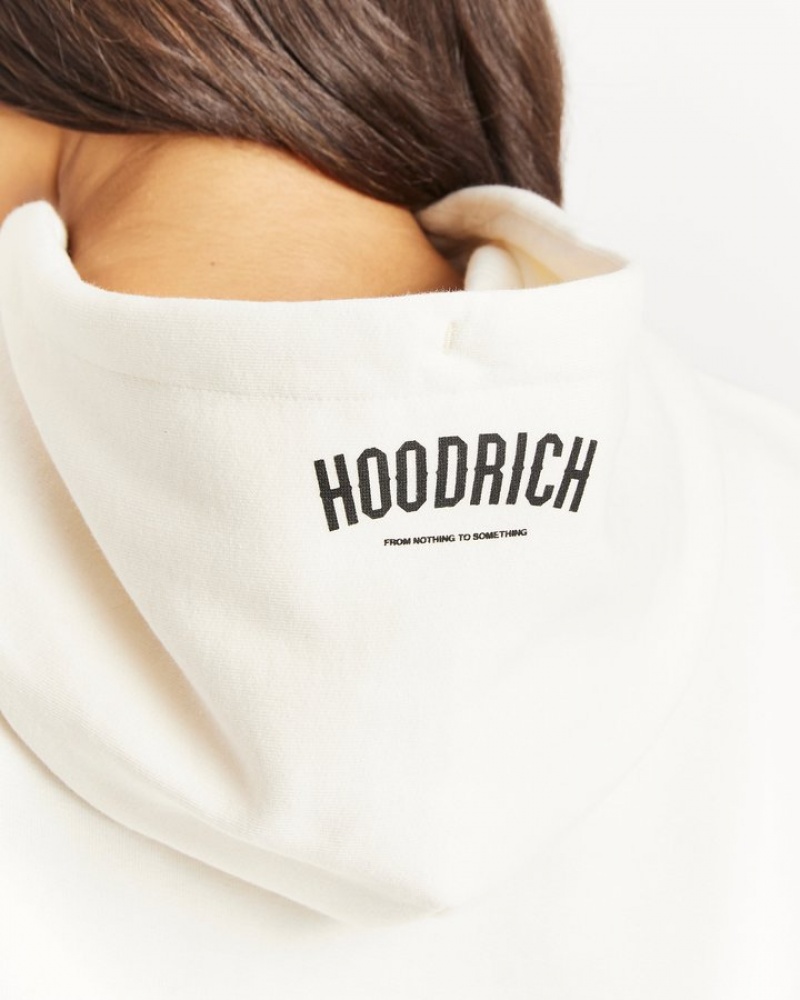 Cream/Red/Black Hoodrich OG Breeze Hoodie Hoodies | 0715-FUEWI