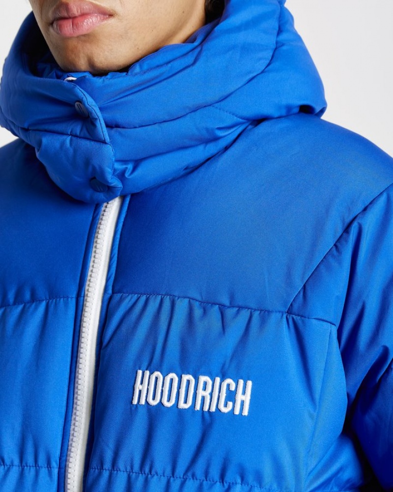 Dazzling Blue/White Hoodrich OG Phenom Jacket Outerwear | 8513-FTNWU