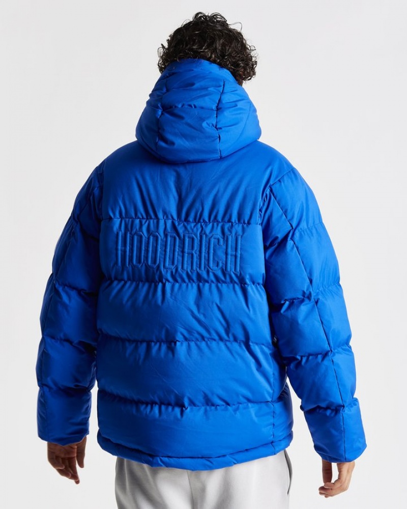 Dazzling Blue/White Hoodrich OG Phenom Jacket Outerwear | 8513-FTNWU