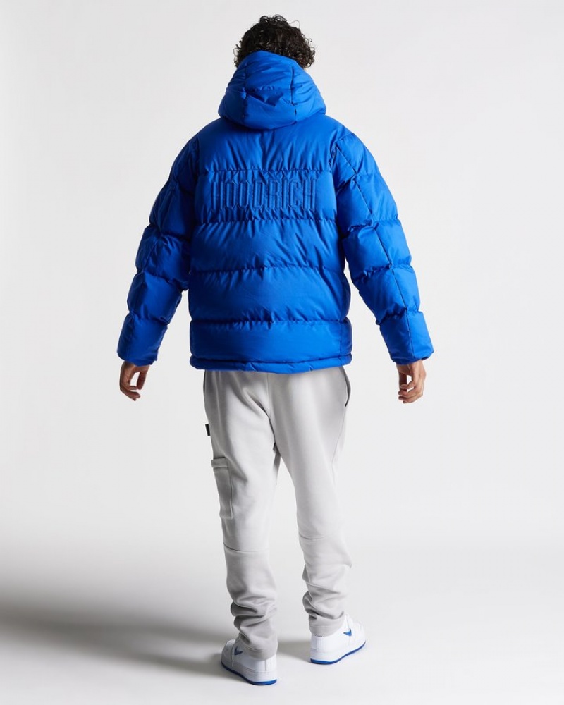 Dazzling Blue/White Hoodrich OG Phenom Jacket Outerwear | 8513-FTNWU