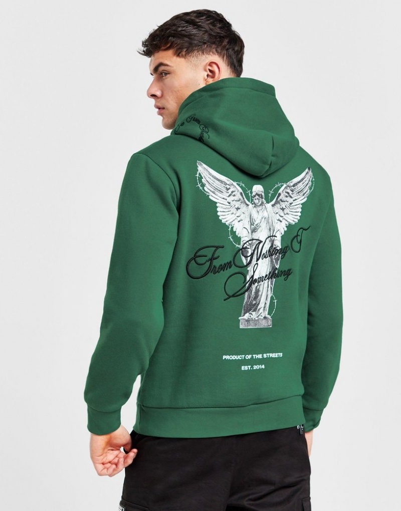 Green Hoodrich Vital Hoodie Hoodies | RVN-862754