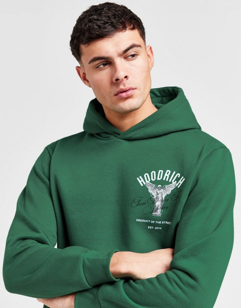 Green Hoodrich Vital Hoodie Hoodies | RVN-862754