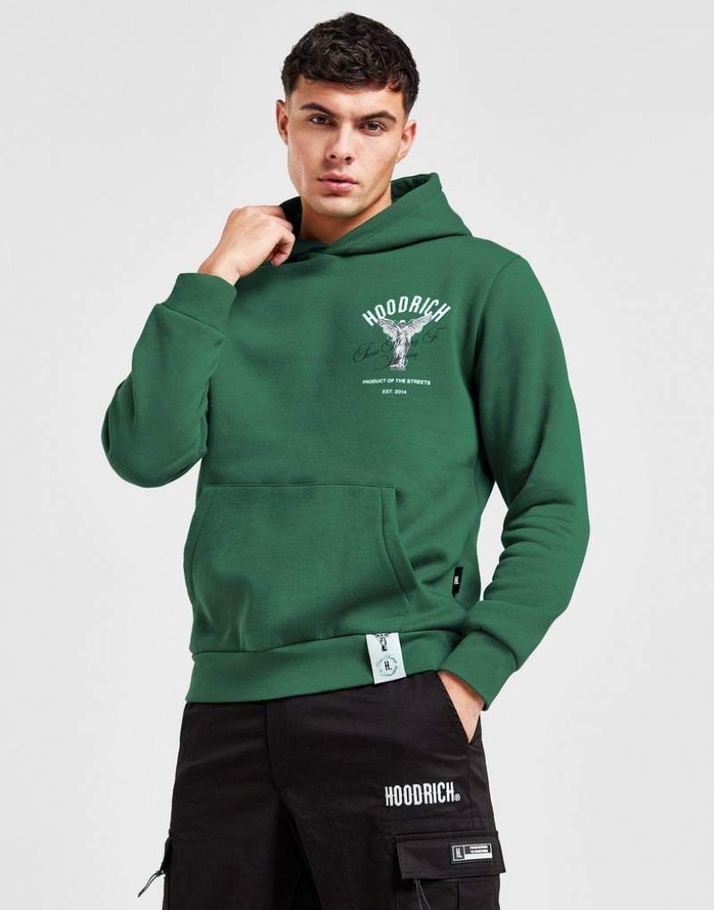 Green Hoodrich Vital Hoodie Hoodies | RVN-862754