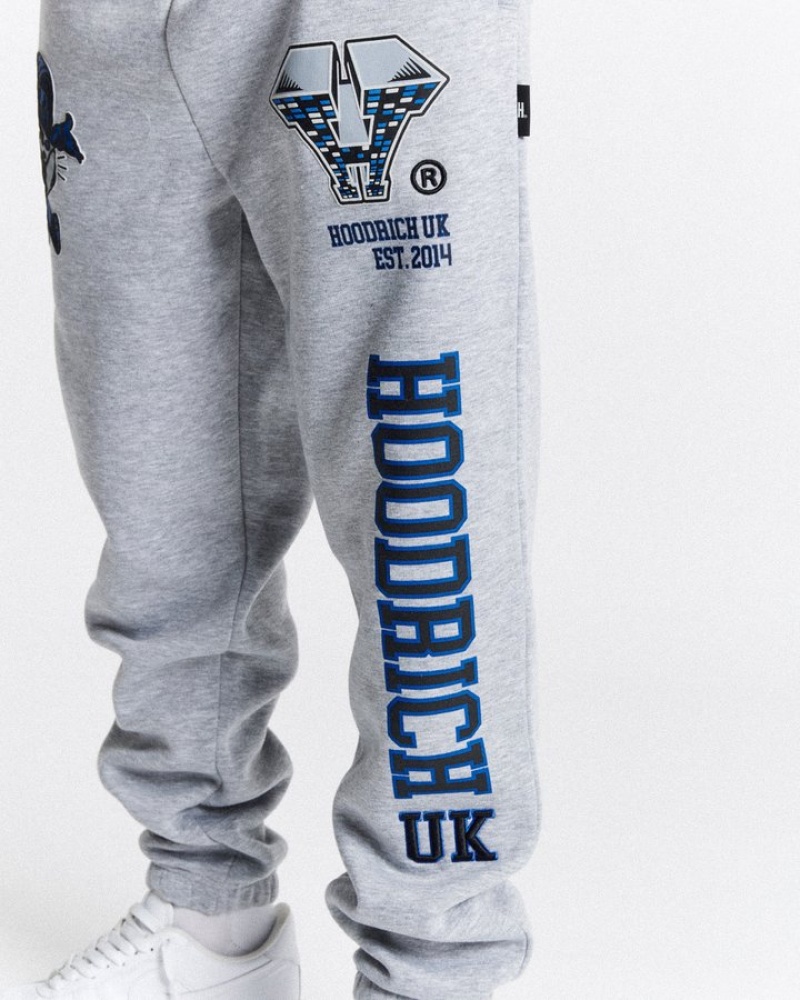 Grey/Blue Hoodrich Wave Jogger Joggers | 9510-SEDTQ