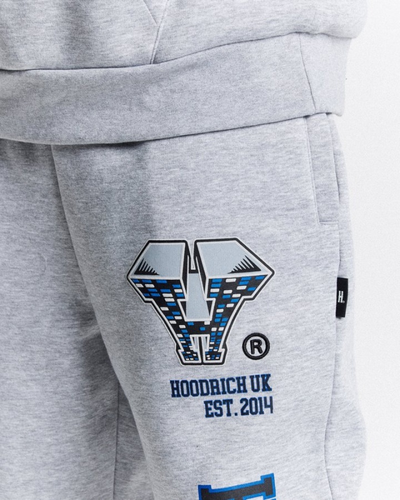 Grey/Blue Hoodrich Wave Jogger Joggers | 9510-SEDTQ