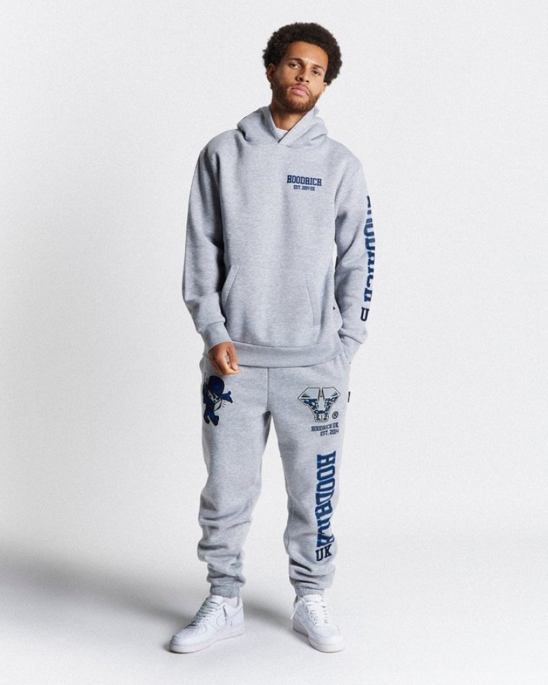 Grey/Blue Hoodrich Wave Jogger Joggers | 9510-SEDTQ