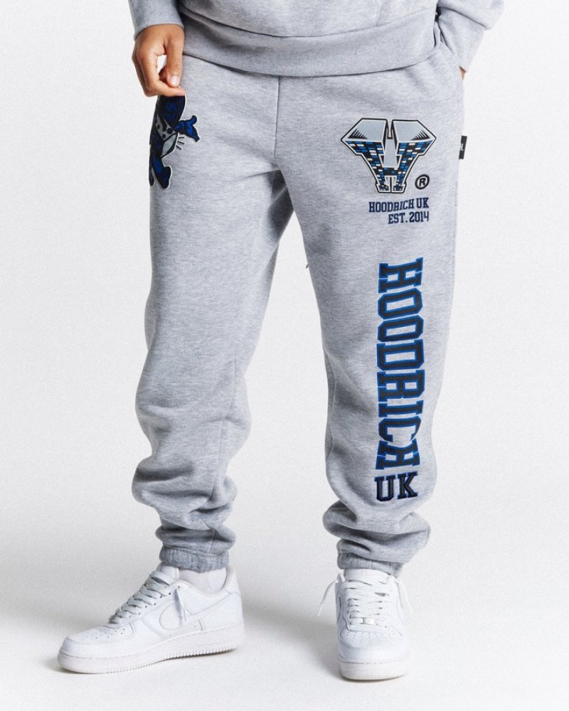 Grey/Blue Hoodrich Wave Jogger Joggers | 9510-SEDTQ