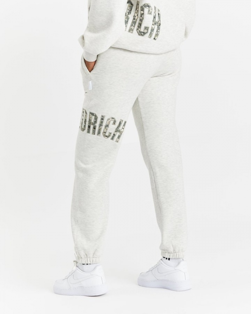 Grey/Camo Hoodrich OG Crescent Jogger Joggers | 6971-SNJHF