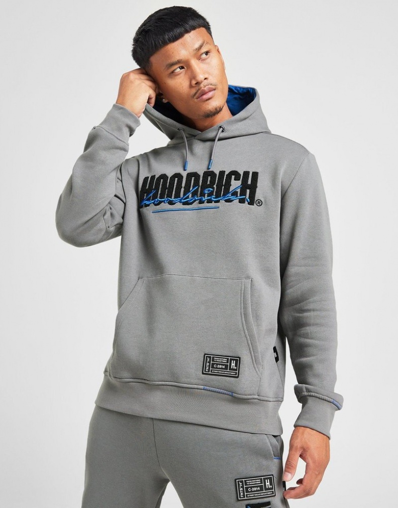 Grey Hoodrich Blend Hoodie Hoodies | LIM-084165